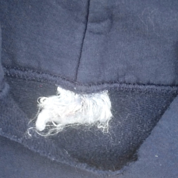 VTG 90S DREXEL UNIVERSITY GRUNGE/DESTROYED HOODIE MENS L. - Picture 9 of 9